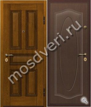 Утепленная дверь в квартиру МДФ с терморазрывом - купить от производителя Мосдвери Утепленная дверь в квартиру МДФ с терморазрывом